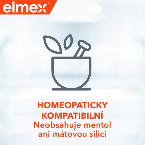 Logo HOMEOPATICKY KOMPATIBILNÍ- Neobsahuje mentol ani mátovou silici