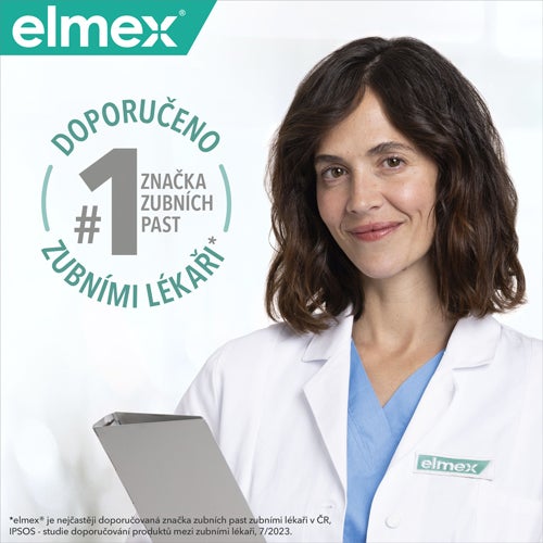  DOPORUČENO ZUBNÍMI LÉKAŘI #1 ZNAČKA ZUBNÍCH PAST
