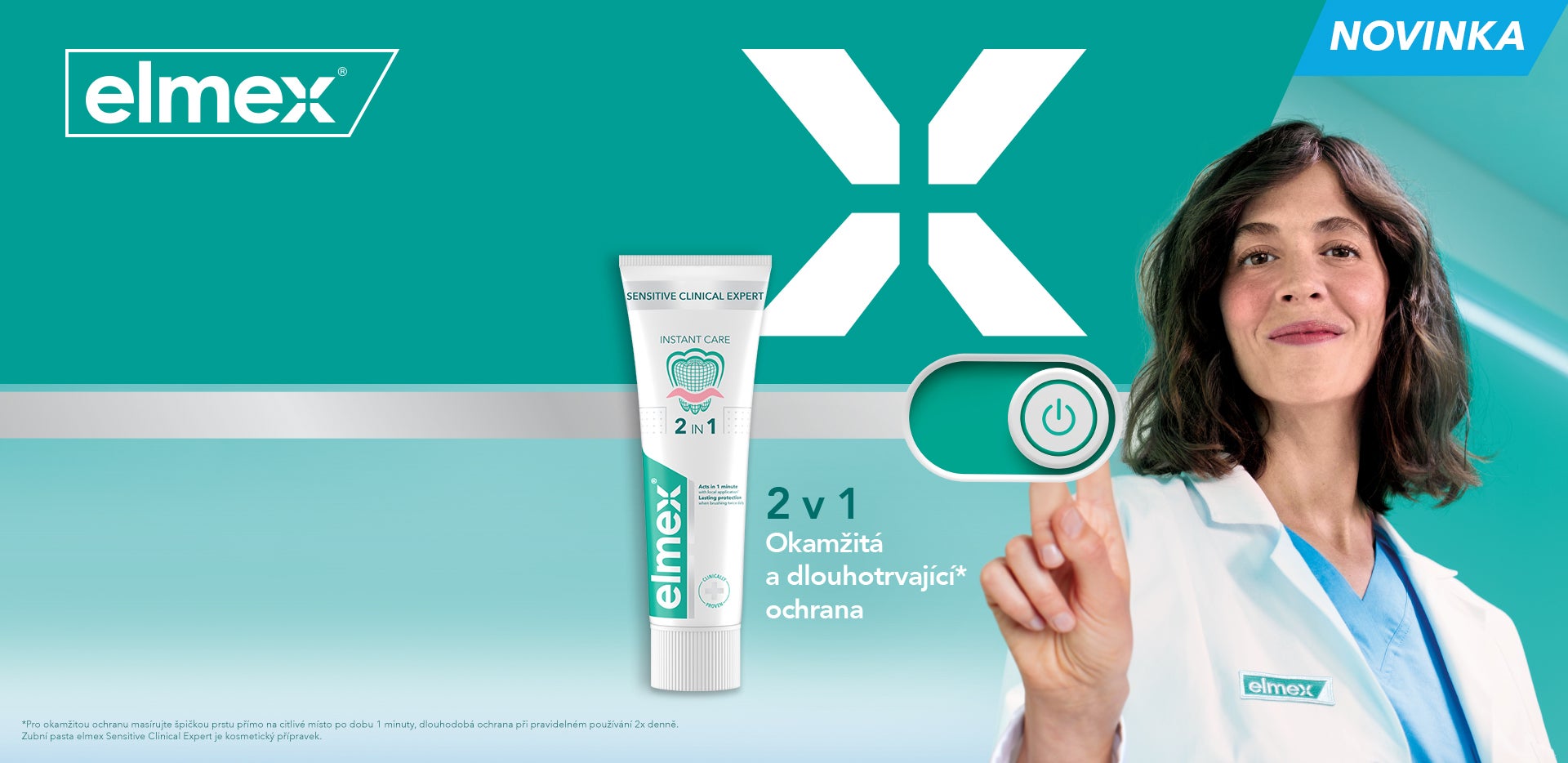 Zubní pasta elmex® Sensitive Instant Care