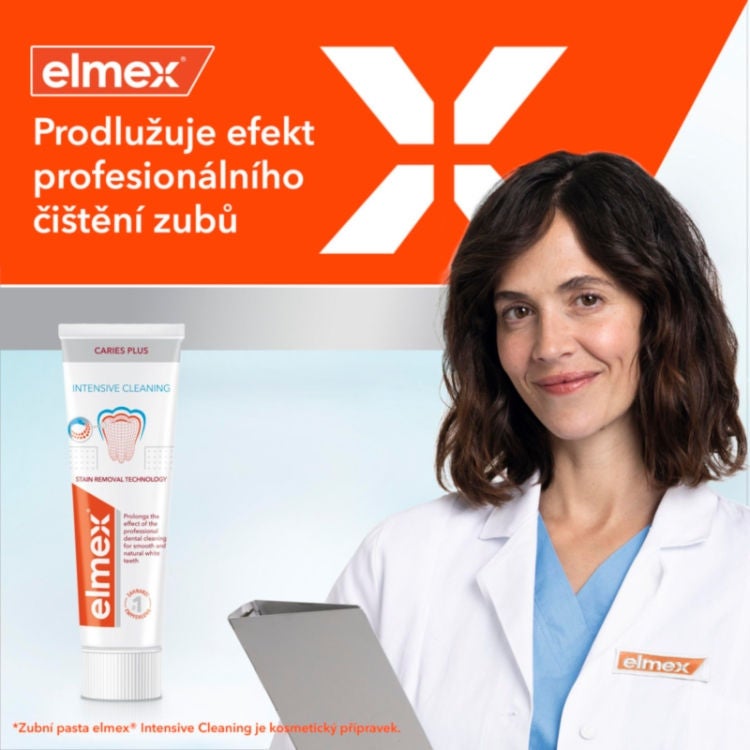 Prodlužuje efekt profesionálního čištění zubů