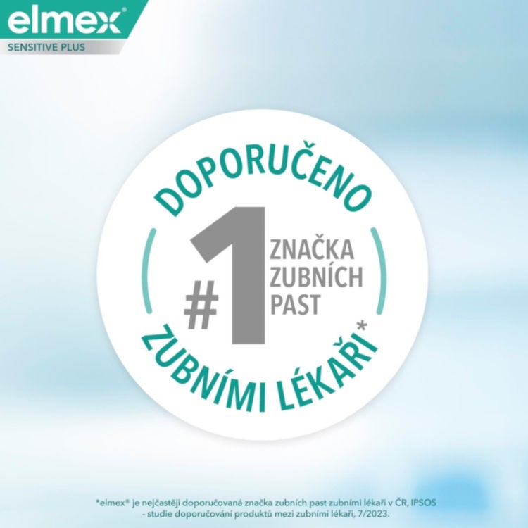 DOPORUČENO ZUBNÍMI LÉKAŘI* #1 ZNAČKA ZUBNÍCH PAST