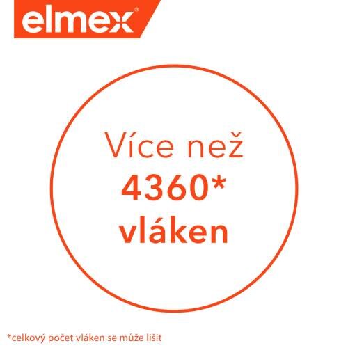 Reklamní obrázek zubního kartáčku s informací o počtu vláken.