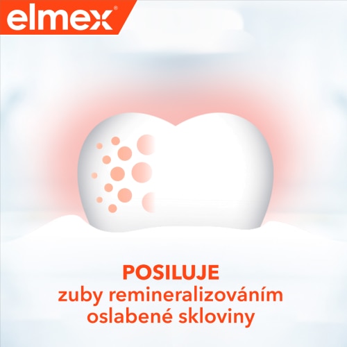 Ilustrace zubu- POSILUJE zuby remineralizováním oslabené skloviny