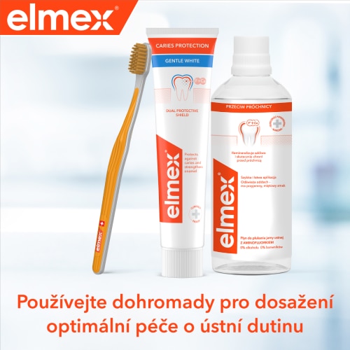 Režim Caries Whitening- zubní pasta, ústní voda, zubní kartáček