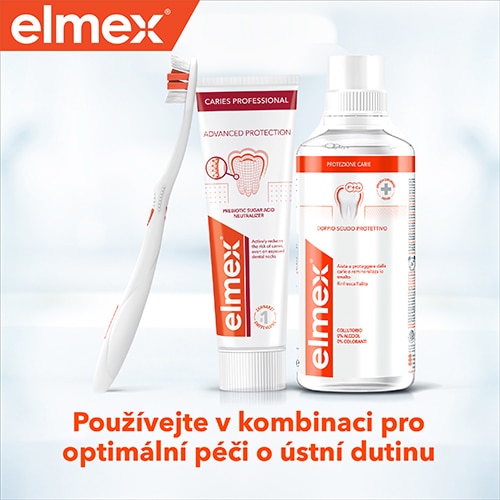 Použití v kombinaci pro optimální péči o ústní dutinu