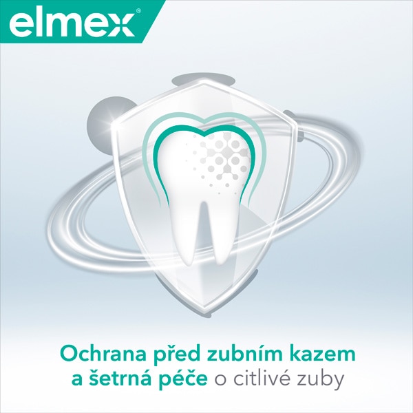 Ochrana před zubním kazem a šetrná péče o citlivé zuby.